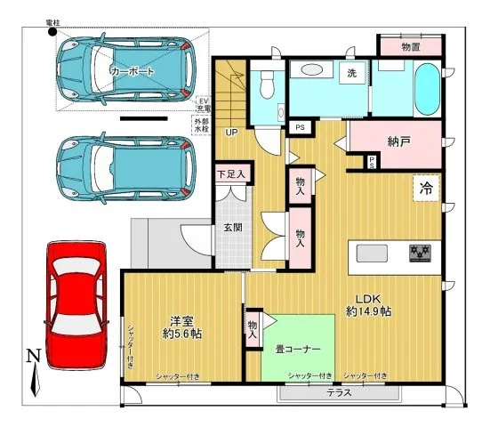間取り1階