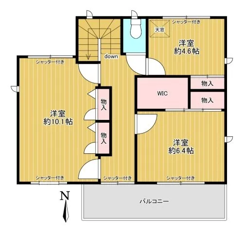 間取り3階